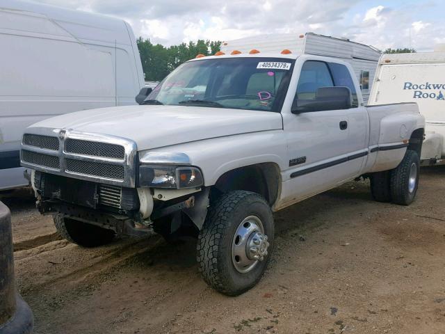 1B7MF3369XJ546253 - 1999 DODGE RAM 3500 WHITE photo 2