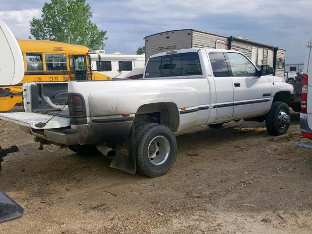 1B7MF3369XJ546253 - 1999 DODGE RAM 3500 WHITE photo 4