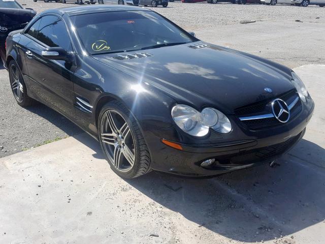 WDBSK75F45F103806 - 2005 MERCEDES-BENZ SL 500 BLACK photo 1