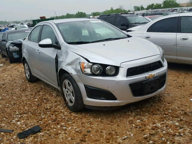 1G1JA5SH1E4235341 - 2014 CHEVROLET SONIC LS 银色 照片 1