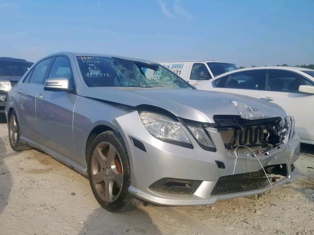 WDDHF5GB7BA269816 - 2011 MERCEDES-BENZ E 350 SILVER photo 1