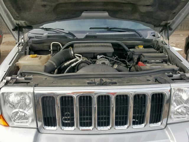 1J4RG4GK1AC127920 - 2010 JEEP COMMANDER SILVER photo 7