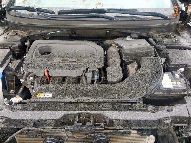 5NPE34AF6HH527238 - 2017 HYUNDAI SONATA SPO BLACK photo 7