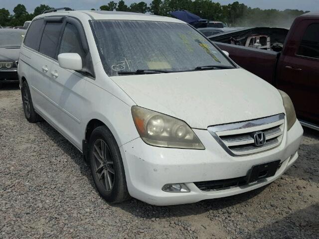 5FNRL38876B036286 - 2006 HONDA ODYSSEY TO WHITE photo 1