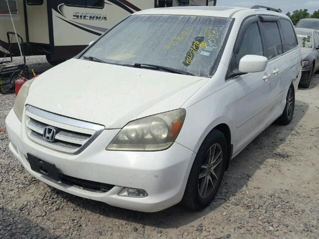 5FNRL38876B036286 - 2006 HONDA ODYSSEY TO WHITE photo 2