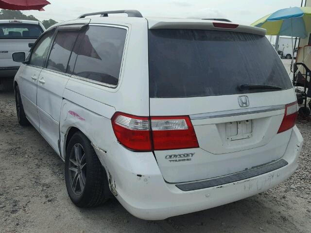 5FNRL38876B036286 - 2006 HONDA ODYSSEY TO WHITE photo 3