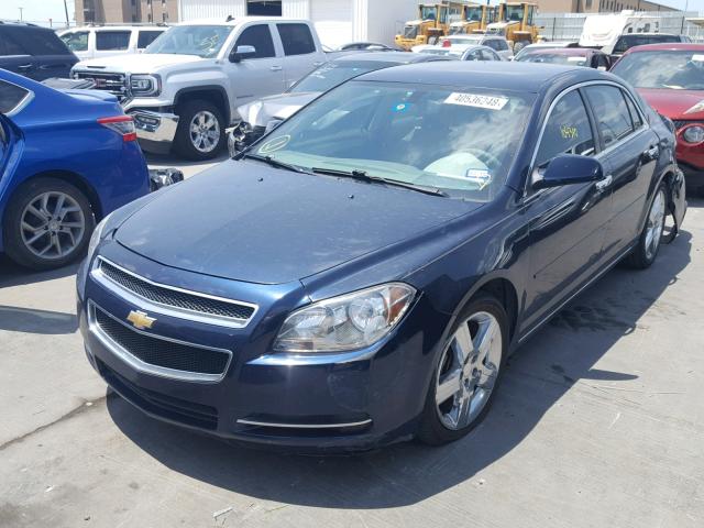 1G1ZC5E07CF331589 - 2012 CHEVROLET MALIBU 1LT 蓝色 照片 2