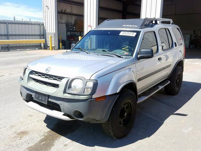 5N1ED28T64C637432 - 2004 NISSAN XTERRA XE GRAY photo 2