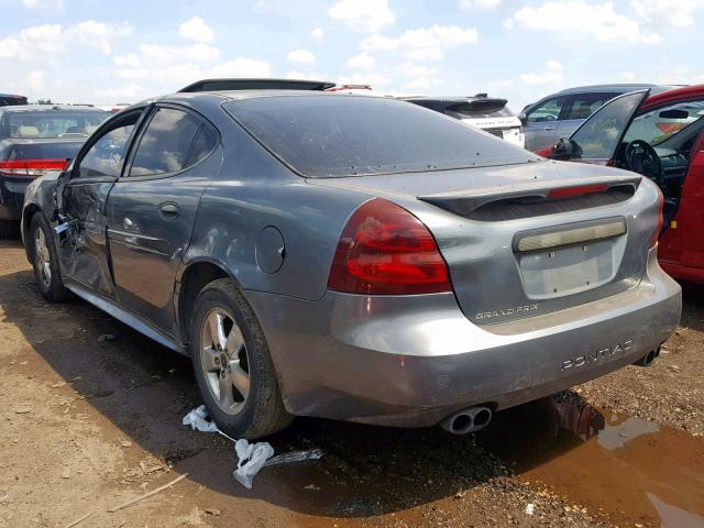 2G2WS522651154941 - 2005 PONTIAC GRAND PRIX GRAY photo 3