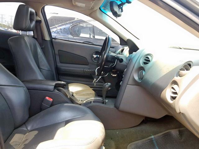 2G2WS522651154941 - 2005 PONTIAC GRAND PRIX GRAY photo 5