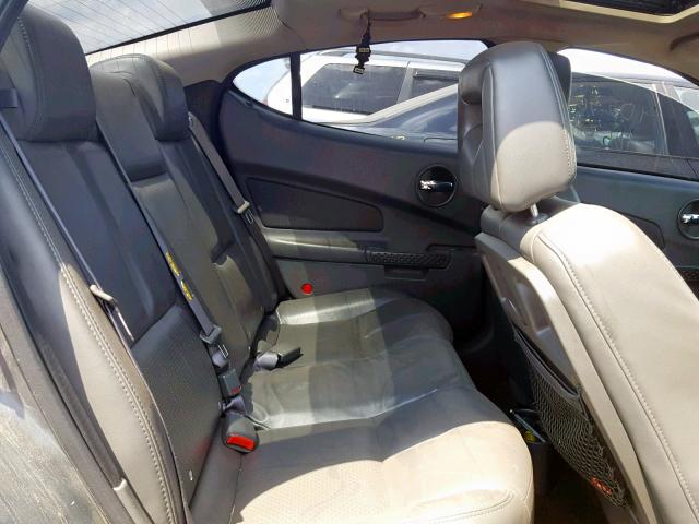 2G2WS522651154941 - 2005 PONTIAC GRAND PRIX GRAY photo 6