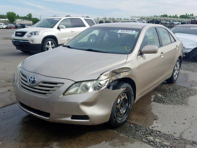 4T4BE46K78R035649 - 2008 TOYOTA CAMRY CE GOLD photo 2