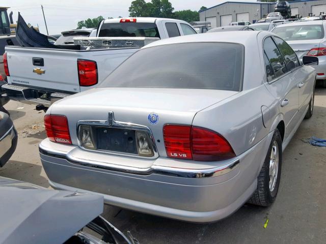 1LNHM87A21Y678607 - 2001 LINCOLN LS GRAY photo 4