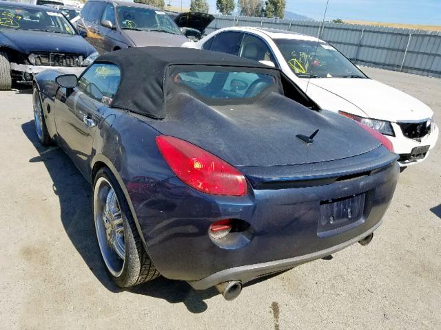 1G2MG35X97Y128189 - 2007 PONTIAC SOLSTICE G BLUE photo 3