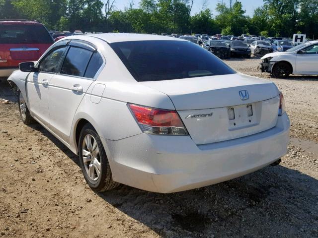 JHMCP26428C008396 - 2008 HONDA ACCORD LXP WHITE photo 3