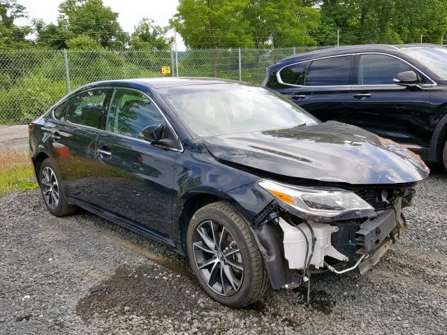 4T1BK1EB1JU285719 - 2018 TOYOTA AVALON XLE BLACK photo 1