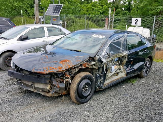 4T1BK1EB1JU285719 - 2018 TOYOTA AVALON XLE BLACK photo 2