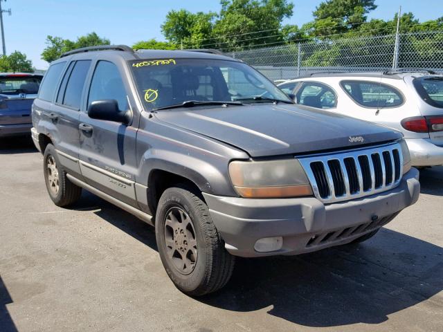 1J4GW38S92C157851 - 2002 JEEP GRAND CHER GRAY photo 1