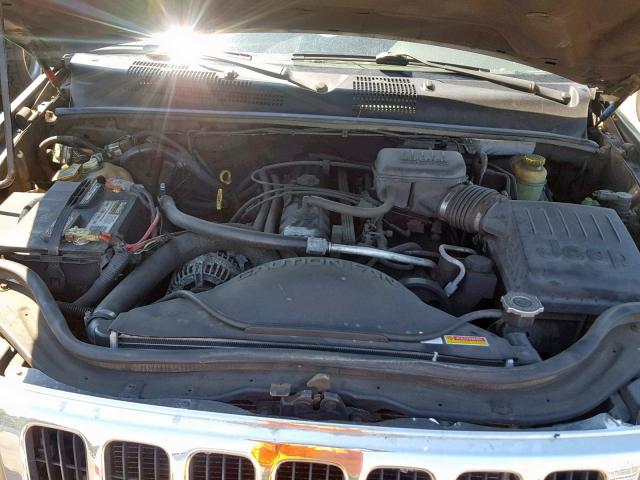 1J4GW38S92C157851 - 2002 JEEP GRAND CHER GRAY photo 7