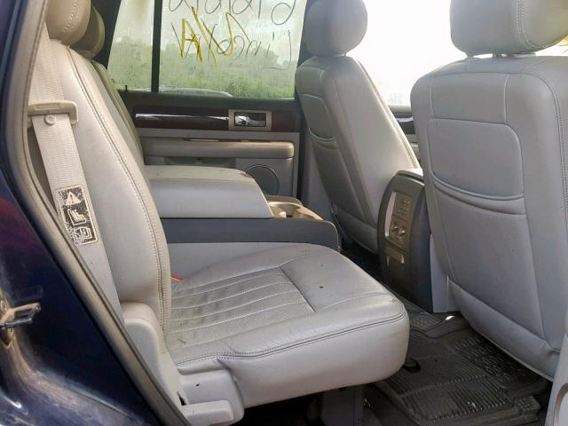 5LMFU28R44LJ06848 - 2004 LINCOLN NAVIGATOR 蓝色 照片 6