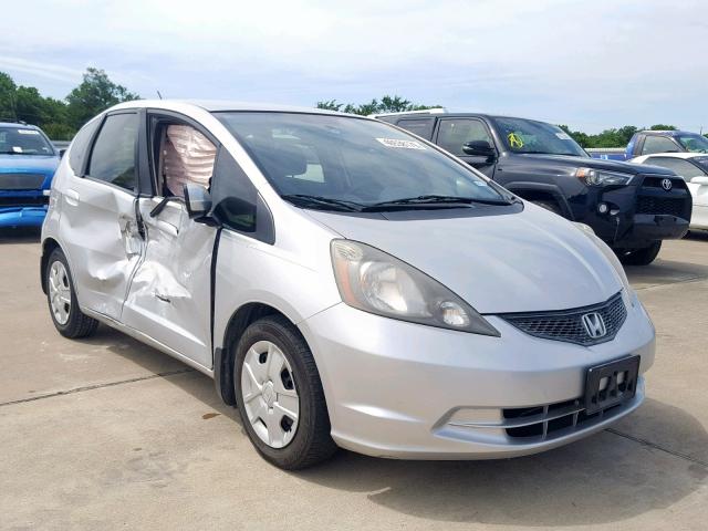 JHMGE8H31DC002114 - 2013 HONDA FIT SILVER photo 1