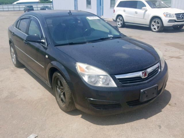 1G8ZS57N98F266670 - 2008 SATURN AURA XE BLACK photo 1