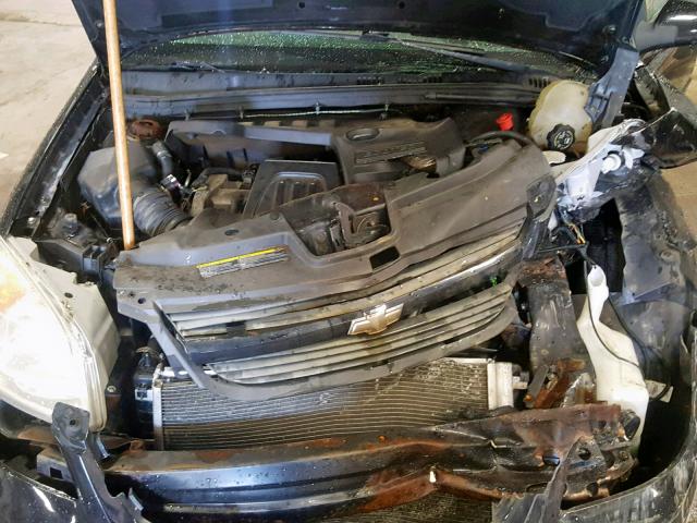 1G1AL58F887260966 - 2008 CHEVROLET COBALT LT BLACK photo 7