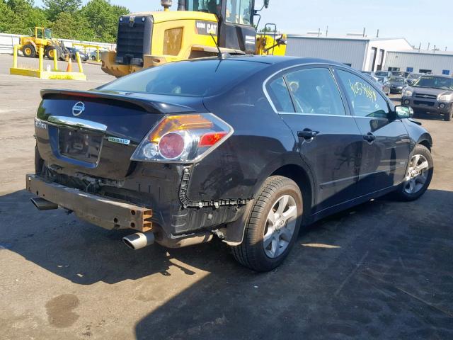 1N4CL21E49C121254 - 2009 NISSAN ALTIMA HYB BLACK photo 4