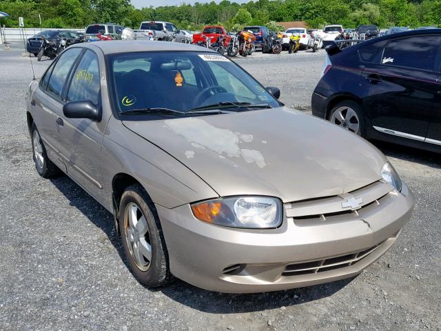 1G1JF52F537134007 - 2003 CHEVROLET CAVALIER L GOLD photo 1