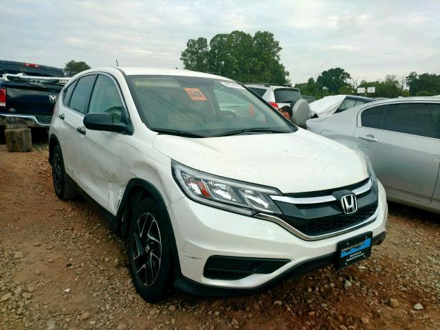 5J6RM3H46GL028862 - 2016 HONDA CR-V SE WHITE photo 1