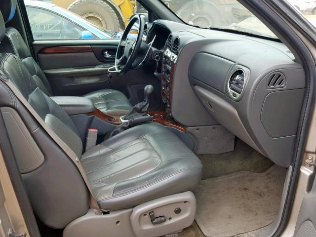 1GKDT13S922475475 - 2002 GMC ENVOY SILVER photo 5