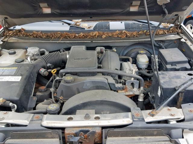 1GKDT13S922475475 - 2002 GMC ENVOY SILVER photo 7