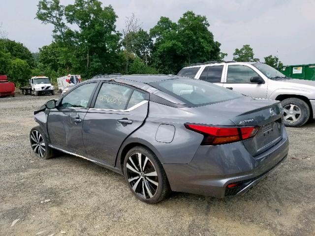 1N4BL4CV5KC139529 - 2019 NISSAN ALTIMA SR GRAY photo 3