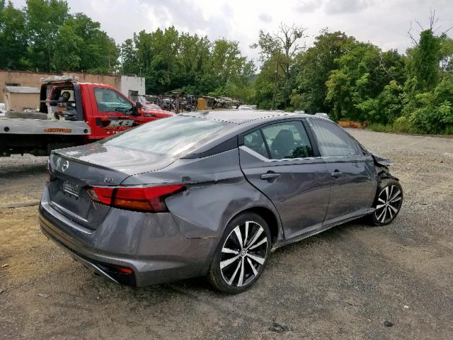 1N4BL4CV5KC139529 - 2019 NISSAN ALTIMA SR GRAY photo 4