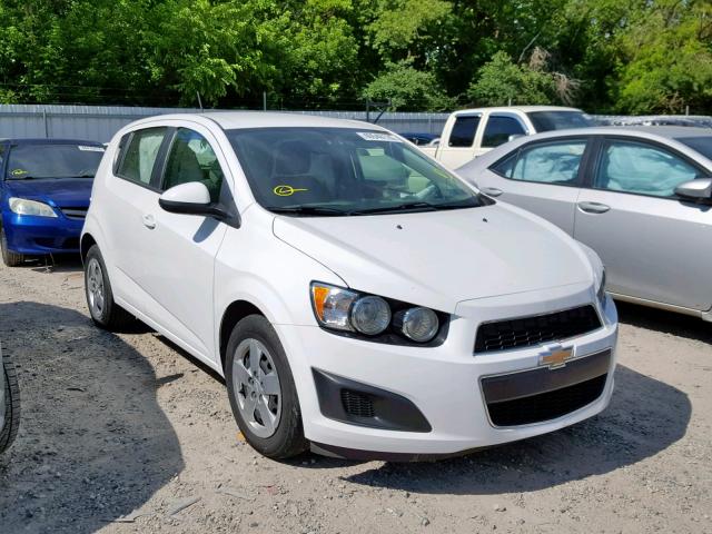 1G1JA6SG3G4135967 - 2016 CHEVROLET SONIC LS WHITE photo 1