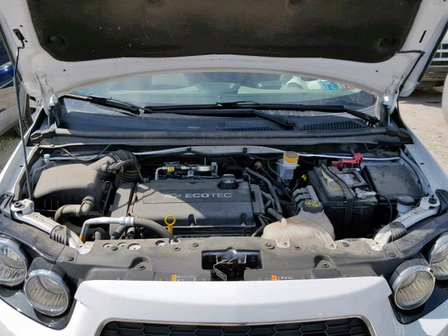 1G1JA6SG3G4135967 - 2016 CHEVROLET SONIC LS WHITE photo 7