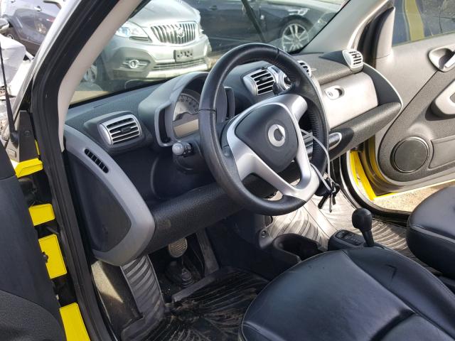 WMEEK31X68K114759 - 2008 SMART FORTWO PAS 黄色 照片 9