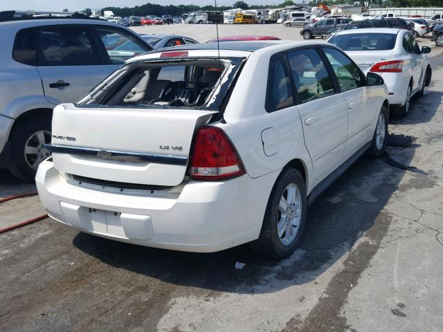 1G1ZT62854F177014 - 2004 CHEVROLET MALIBU MAX WHITE photo 4