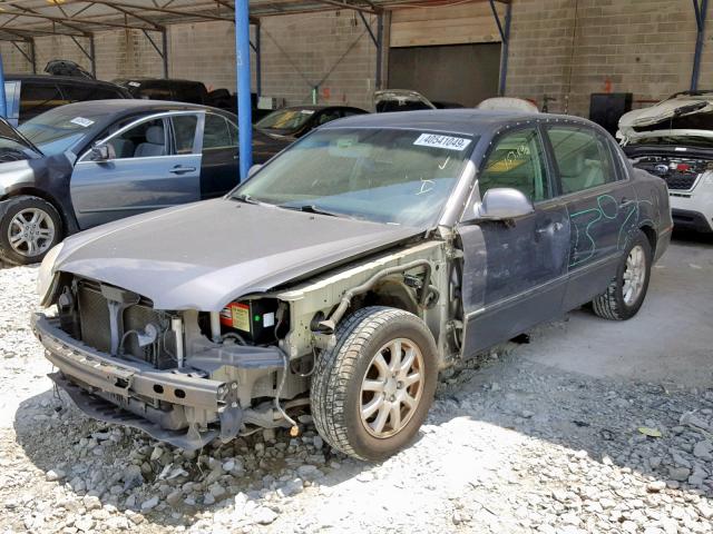 KNALD125185162442 - 2008 KIA AMANTI GRAY photo 2