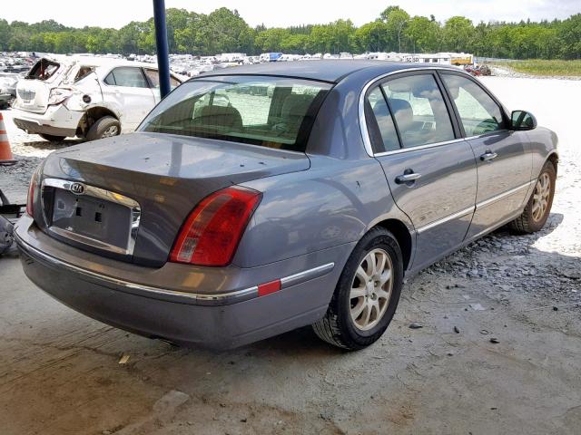 KNALD125185162442 - 2008 KIA AMANTI GRAY photo 4