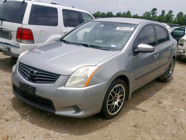 3N1AB6AP6BL690715 - 2011 NISSAN SENTRA 2.0 SILVER photo 2