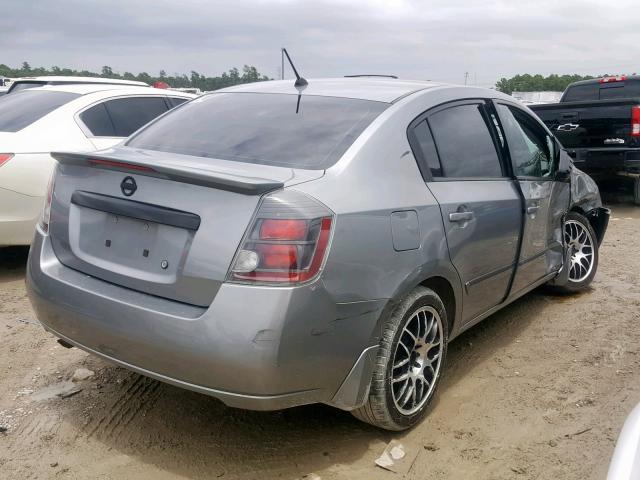 3N1AB6AP6BL690715 - 2011 NISSAN SENTRA 2.0 SILVER photo 4