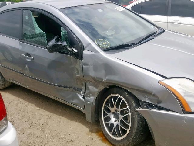 3N1AB6AP6BL690715 - 2011 NISSAN SENTRA 2.0 SILVER photo 9