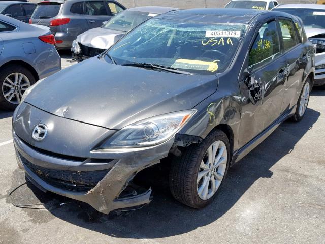 JM1BL1M64B1365315 - 2011 MAZDA 3 S CHARCOAL photo 2