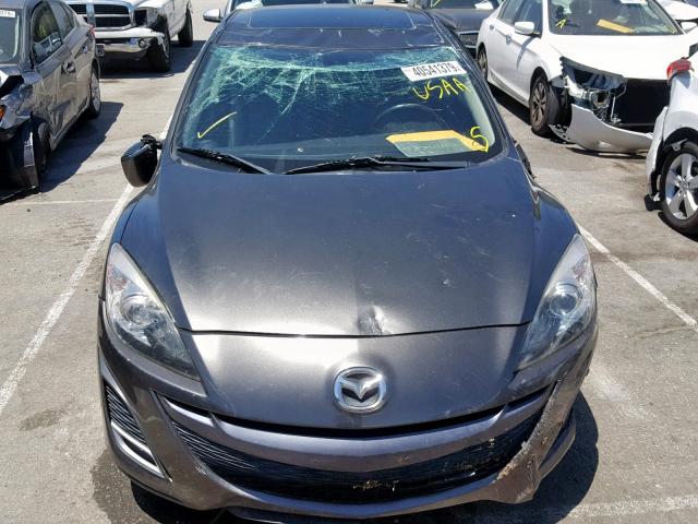 JM1BL1M64B1365315 - 2011 MAZDA 3 S CHARCOAL photo 9