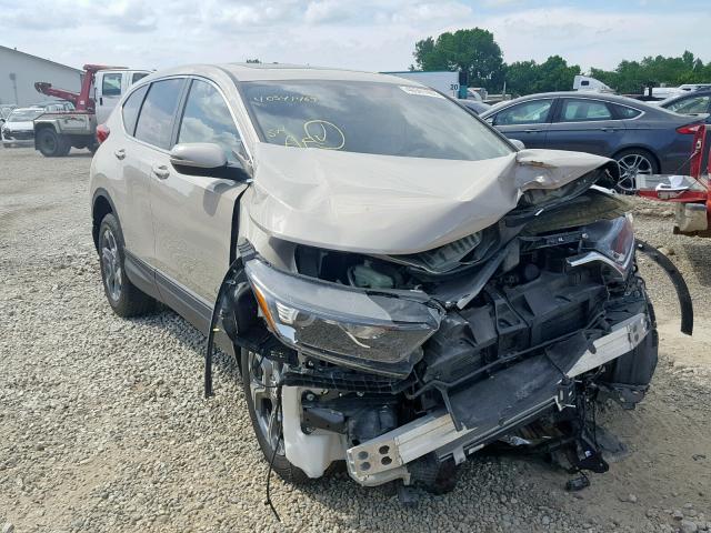 5J6RW2H89JL012704 - 2018 HONDA CR-V EXL BEIGE photo 1