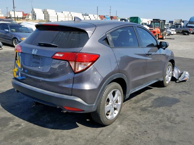 3CZRU5H54GM723571 - 2016 HONDA HR-V EX CHARCOAL photo 4