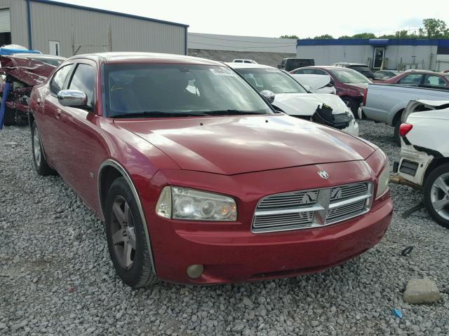 2B3KA33VX9H562626 - 2009 DODGE CHARGER SX RED photo 1