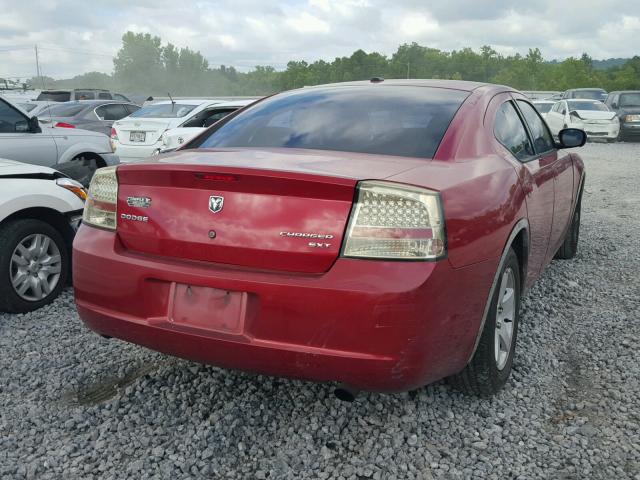 2B3KA33VX9H562626 - 2009 DODGE CHARGER SX RED photo 4