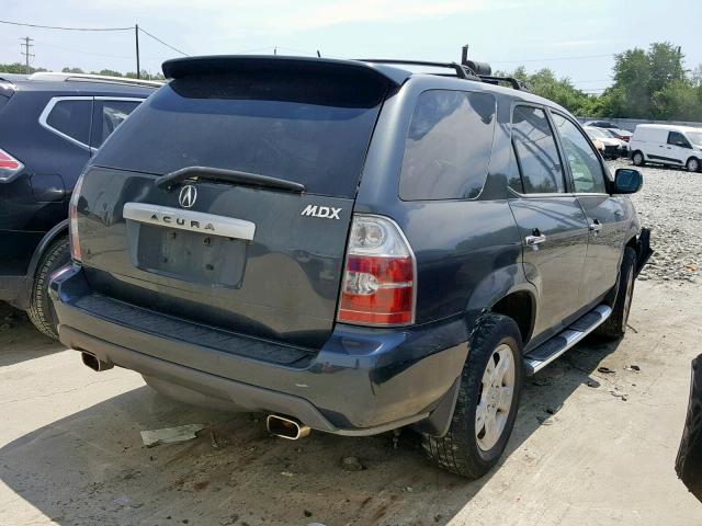 2HNYD18886H534501 - 2006 ACURA MDX TOURIN GRAY photo 4